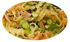 RICETTE PRIMI PIATTI - TAGLIATELLE ALLE ZUCCHINE  PER UNA DIETA IPOCALORICA - PIATTI PER DIMAGRIRE 